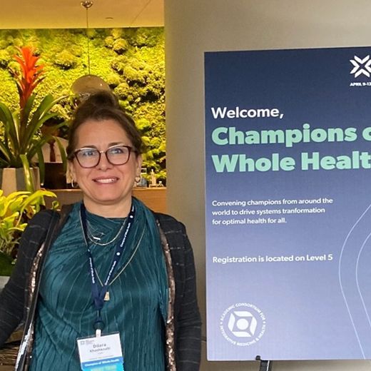Dr. D at the Champions of Whole Health convening